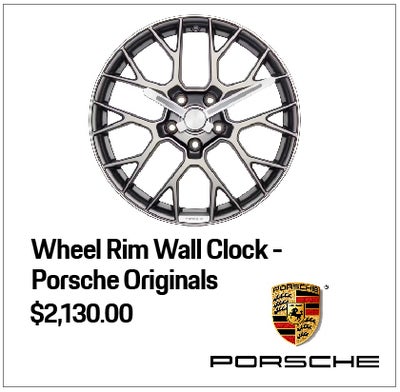 Wheel Rim Wall Clock