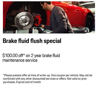 Brake fluid flush Special